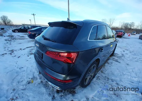 2018 Audi Sq5 3.0T Premium Plus z USA, uszkodzony, nr VIN WA1C4AFYXJ2126175
